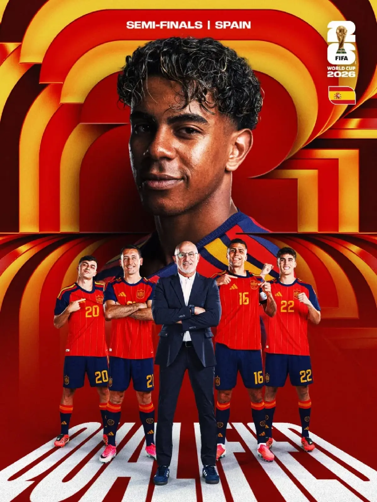 ดูบอลสด ถ่ายทอดสด ฝรั่งเศส พบ สเปน ฟุตบอลโลก 2026 วันนี้ 14 ก.ค.69