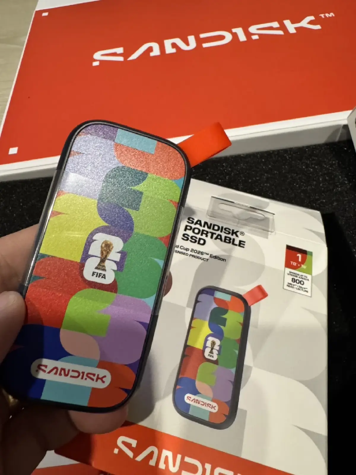 เอาใจสายบอล SanDisk FIFA World Cup 2026 ลิขสิทธิ์แท้ฟุตบอลโลก สายสะสมต้องมี