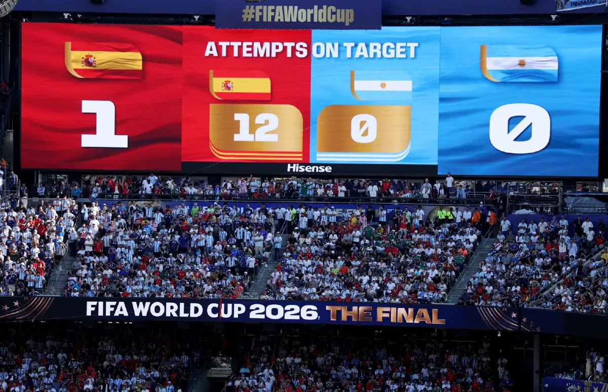 สเปนแชมป์โลก ! "ตอร์เรส" ซัดชัย สเปน ชนะ อาร์เจนตินา 1-0 ฟุตบอลโลก 2026