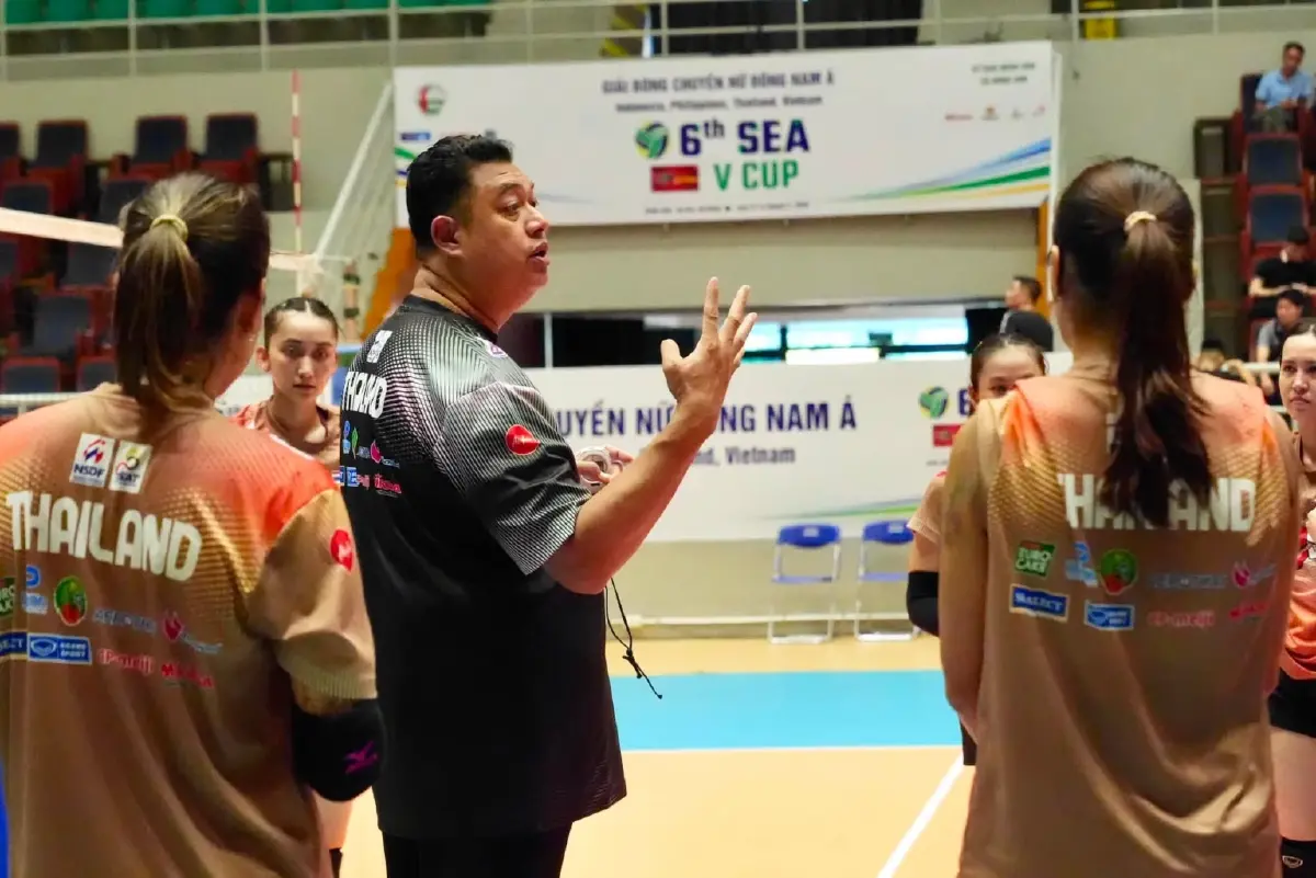 LIVE ถ่ายทอดสด วอลเลย์บอลหญิง ไทย พบ อินโดนีเซีย SEA V Cup 2026 วันนี้