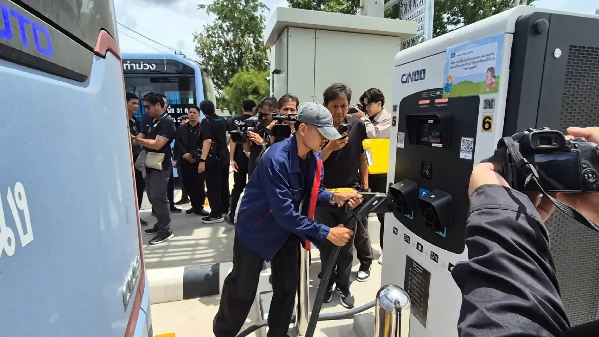 สภาผู้บริโภคชูต้นแบบ ‘EV Bus กาญจนบุรี’ ปลุกอนาคตขนส่งท้องถิ่น
