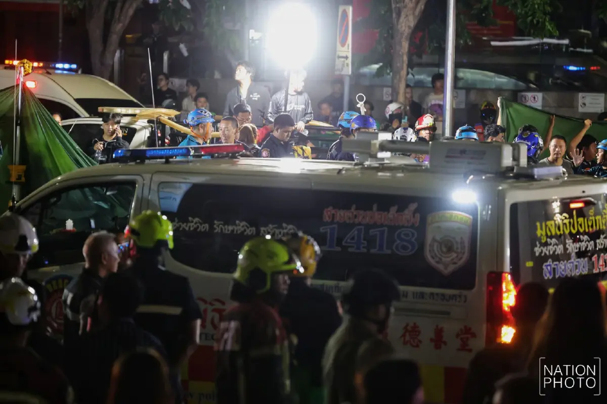 ชัชชาติสั่งสอบโรงเบียร์ไฟไหม้ ตั้งศูนย์ช่วยญาติ เร่งตรวจใบอนุญาต-ทางหนีไฟ หาสาเหตุ