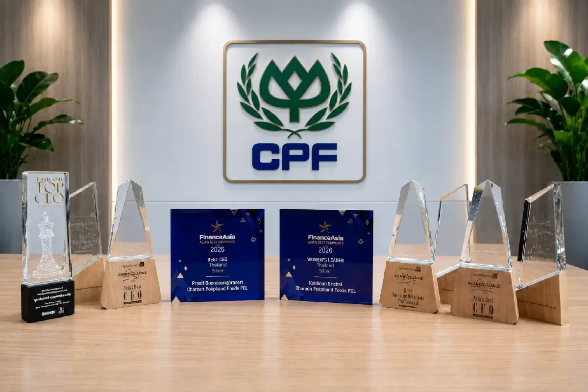 ‘ประสิทธิ์ บุญดวงประเสริฐ’ คว้า 3 รางวัล CEO ระดับประเทศและเอเชีย