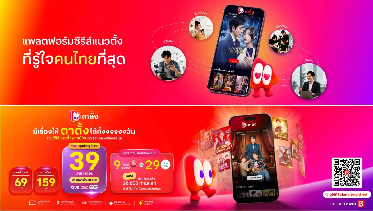 ทรูไอดีประกาศ Big Moves พลิกมิติวงการคอนเทนต์ เปิดเกม “CO CREATE THE SERIES”! เชื่อม CONTENT– COMMERCE - COMMUNITY ยกระดับสู่ Digital Ecosystem Hub