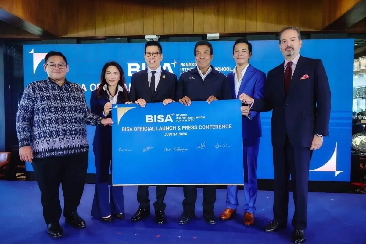 เปิดตัว BISA โรงเรียนนานาชาติด้านกีฬาแห่งแรกในไทย คาดเปิดสอนปี 2570