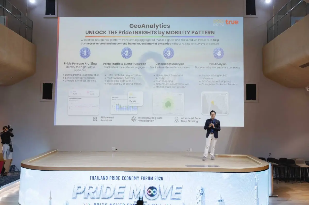 ทรู เผยพลัง Data หนุนไทยสู่ LGBTQIA+ Destination รับกระแส Pink Economy แสนล้าน