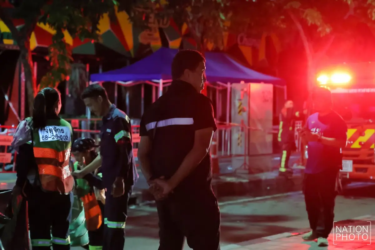 ชัชชาติสั่งสอบโรงเบียร์ไฟไหม้ ตั้งศูนย์ช่วยญาติ เร่งตรวจใบอนุญาต-ทางหนีไฟ หาสาเหตุ