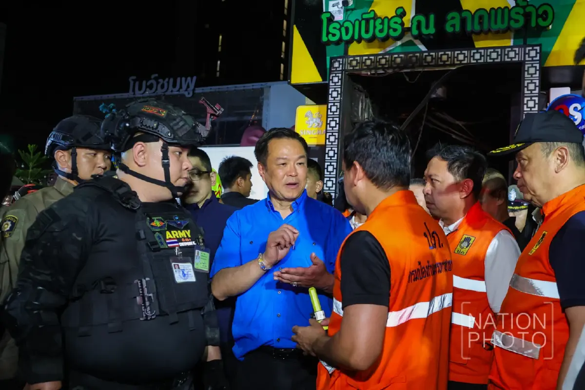 นายกสั่งเร่งสอบ โศกนาฏกรรมไฟไหม้โรงเบียร์ลาดพร้าว เสียชีวิต 27 เจ็บ 51