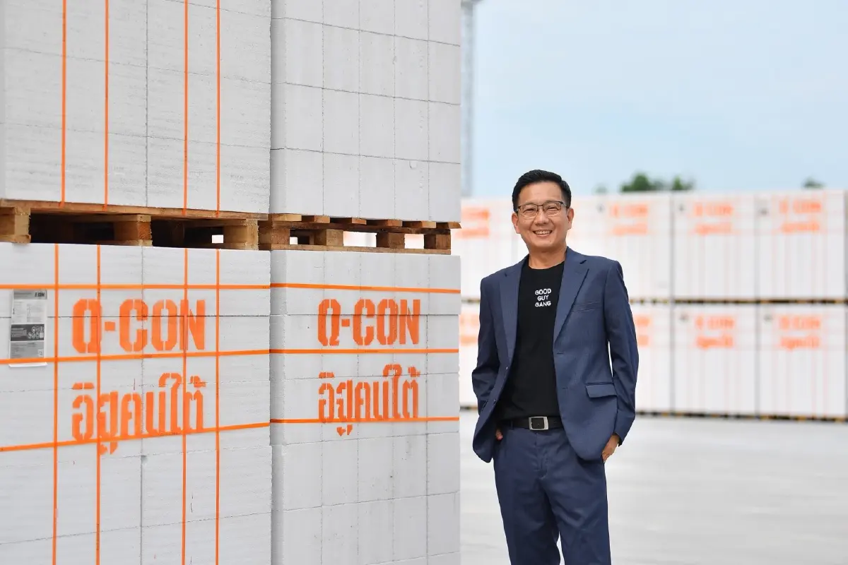 Q-CON เดิมพันครั้งใหม่ เปลี่ยน “อิฐมวลเบา” สู่เกมเทคโนโลยี สู้ทุนจีน