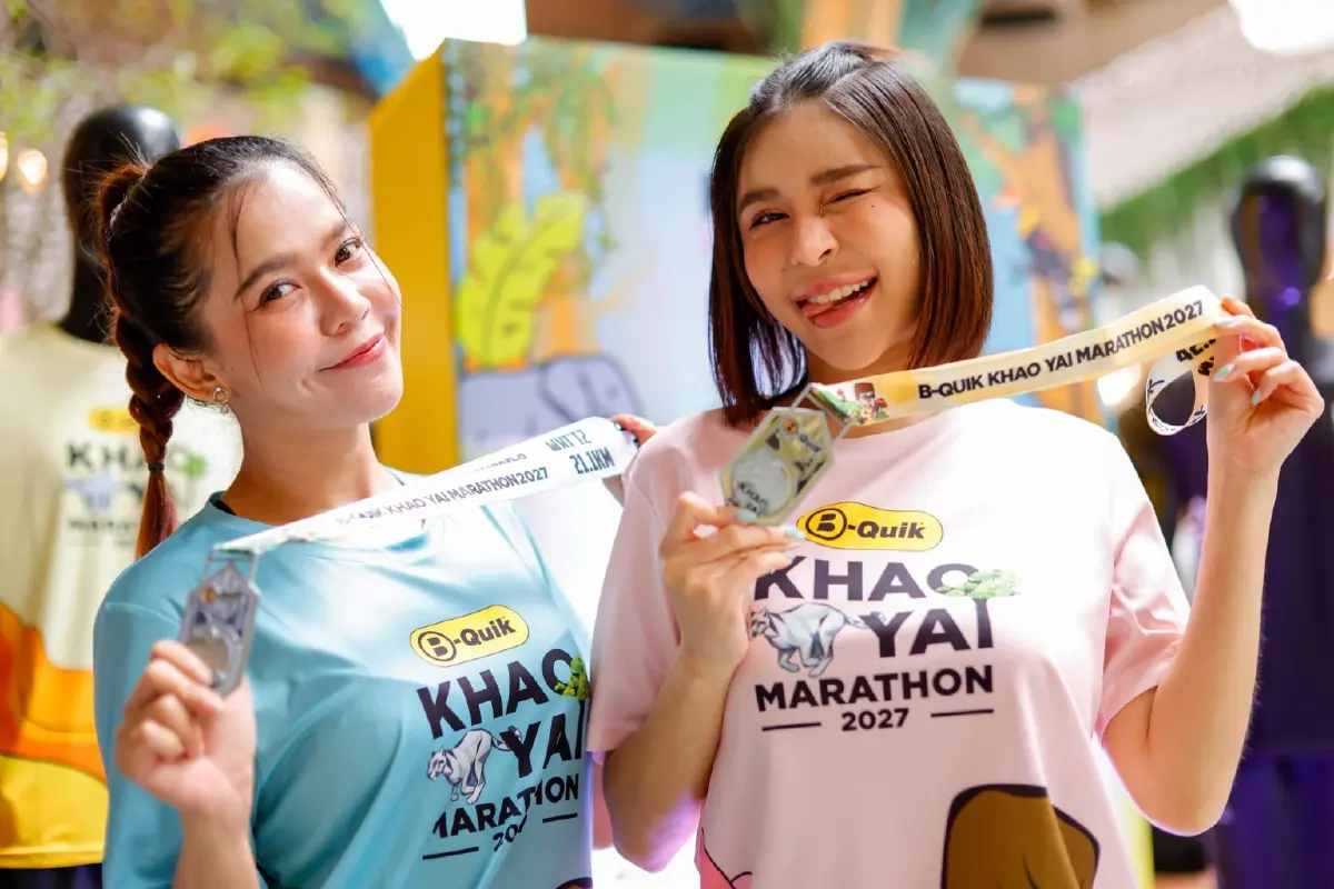 เปิดตัว B-Quik Khao Yai Marathon 2027 คาดนักวิ่งล้น 9,000 คน