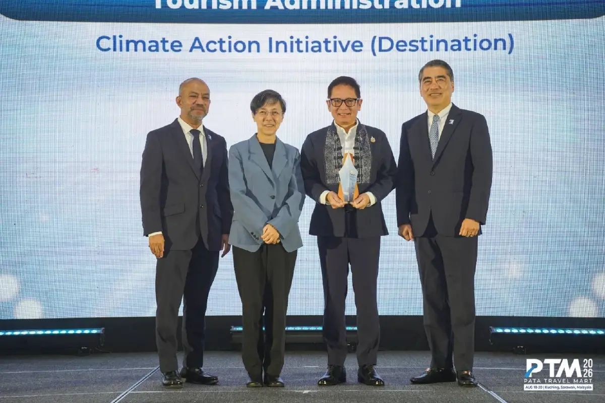 ปลื้ม อพท. คว้า 4 รางวัล PATA Gold Awards 2026 สะท้อนเทรนด์ท่องเที่ยวยั่งยืนโลก