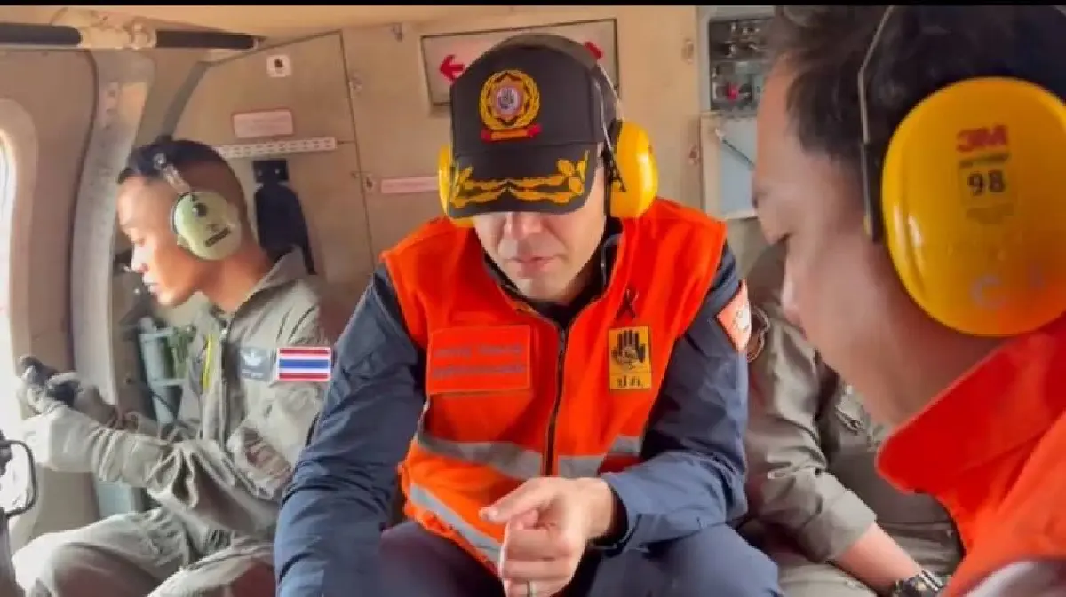 เปิดภาพมุมสูงน้ำท่วมน่าน รัฐบาลระดมช่วยอพยพ เร่งฟื้นฟูพื้นที่หลังน้ำลด