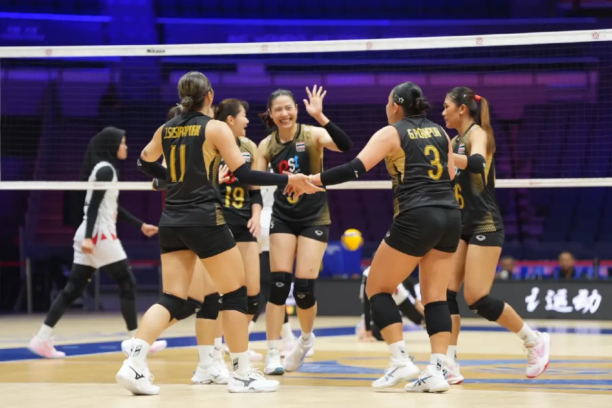ผลวอลเลย์บอล ! นักตบสาวไทยดุไล่อัดอินโดฯ 3-0 เซต ชิงแชมป์เอเชีย 2026