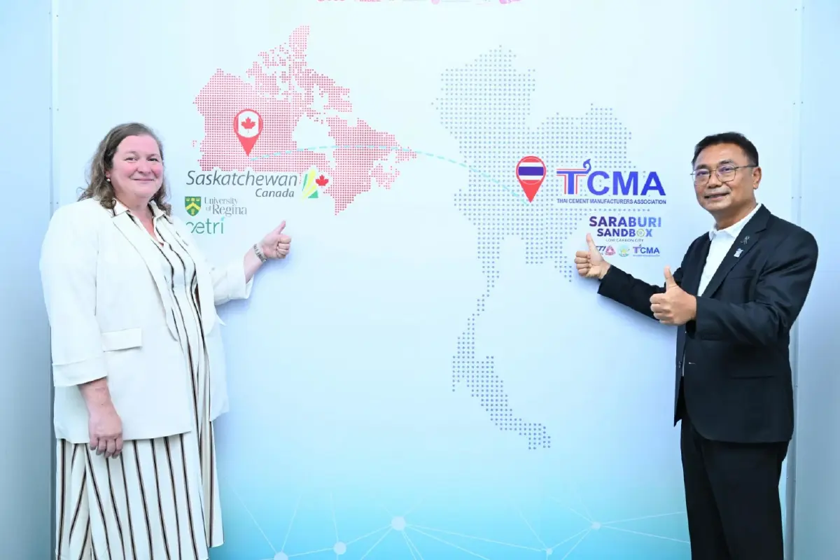 ยุคนี้ต้องกรีน ! TCMA ผนึกแคนาดา ทดสอบเทคโนโลยีดักจับคาร์บอนครั้งแรกในไทย