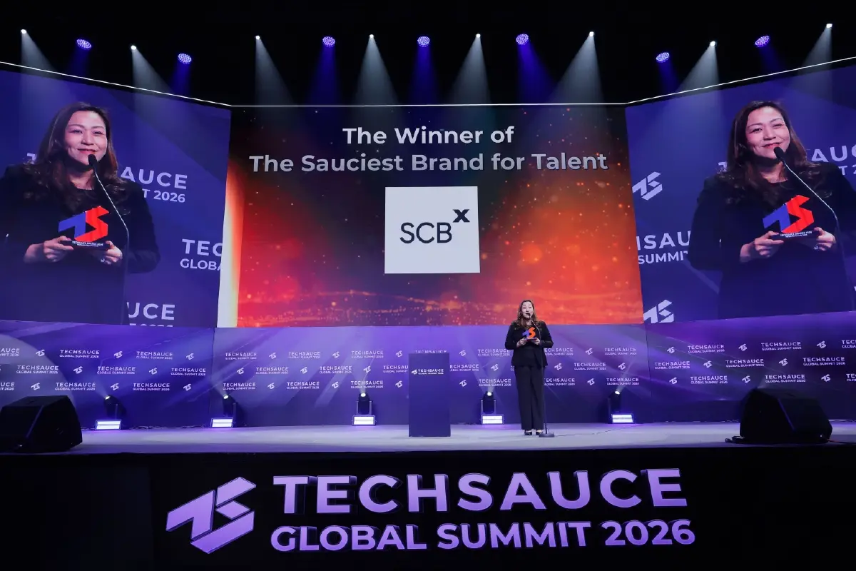 SCBX คว้า 4 รางวัล Techsauce Awards 2026 ตอกย้ำผู้นำ AI-First Organization ขับเคลื่อนด้วยเทคโนโลยีและคน