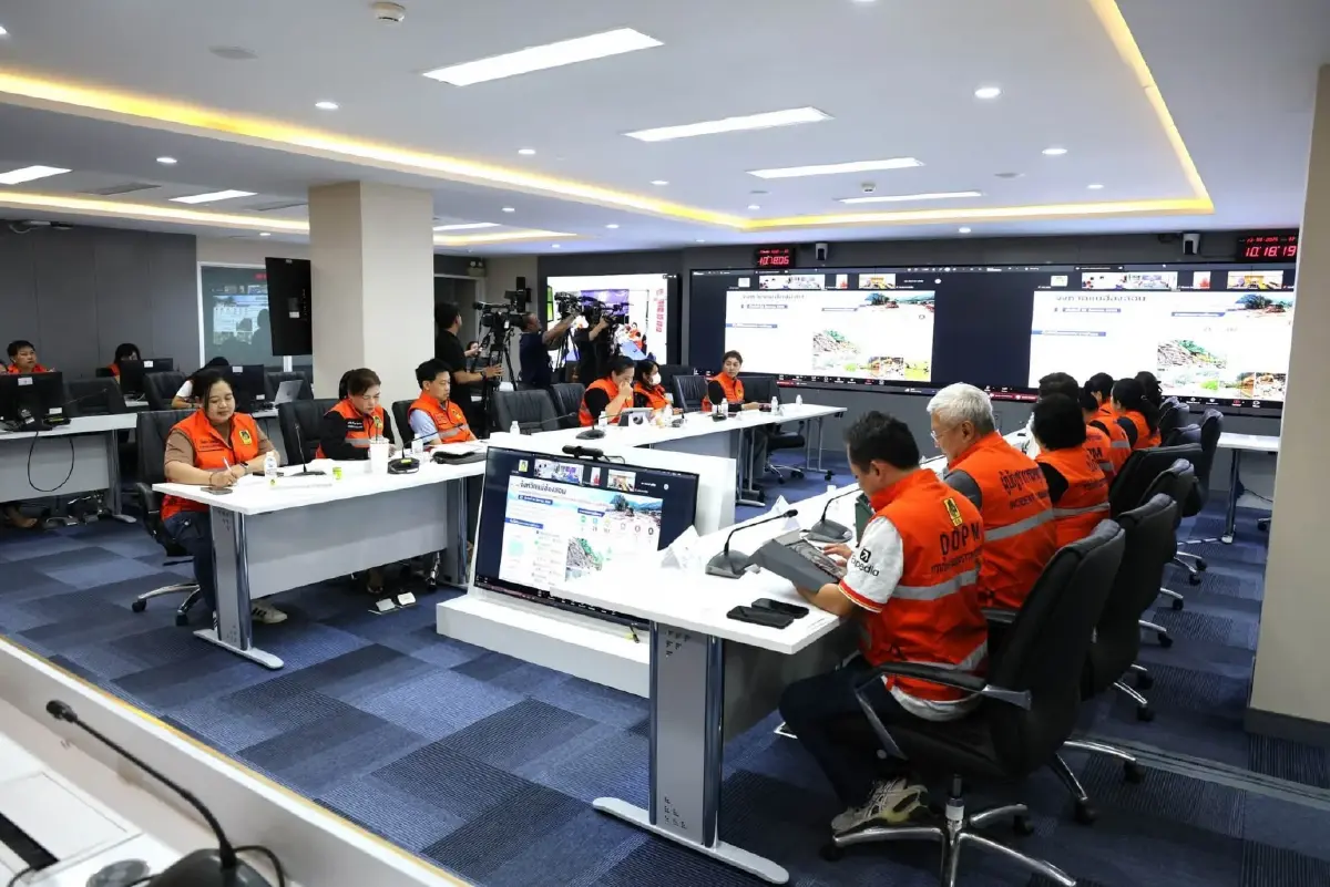 ปภ.เตือนฝนลดแต่ยังวางใจไม่ได้ เฝ้าระวังฝนหนัก–มวลน้ำเหนือ