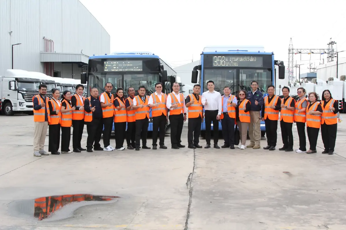 เปิดภาพเบื้องหลังรถเมล์ EV ฝีมือคนไทย 1,520 คัน พลิกโฉมขนส่งมวลชน