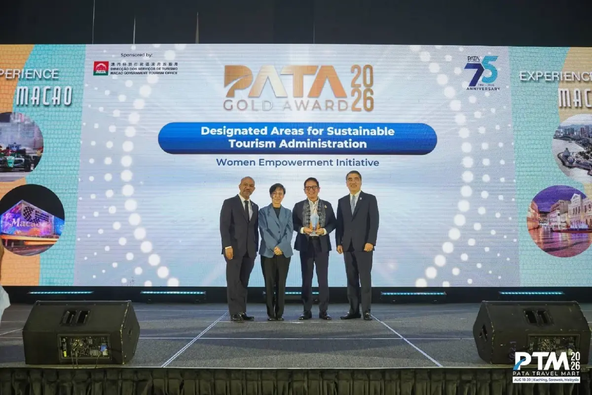 ปลื้ม อพท. คว้า 4 รางวัล PATA Gold Awards 2026 สะท้อนเทรนด์ท่องเที่ยวยั่งยืนโลก