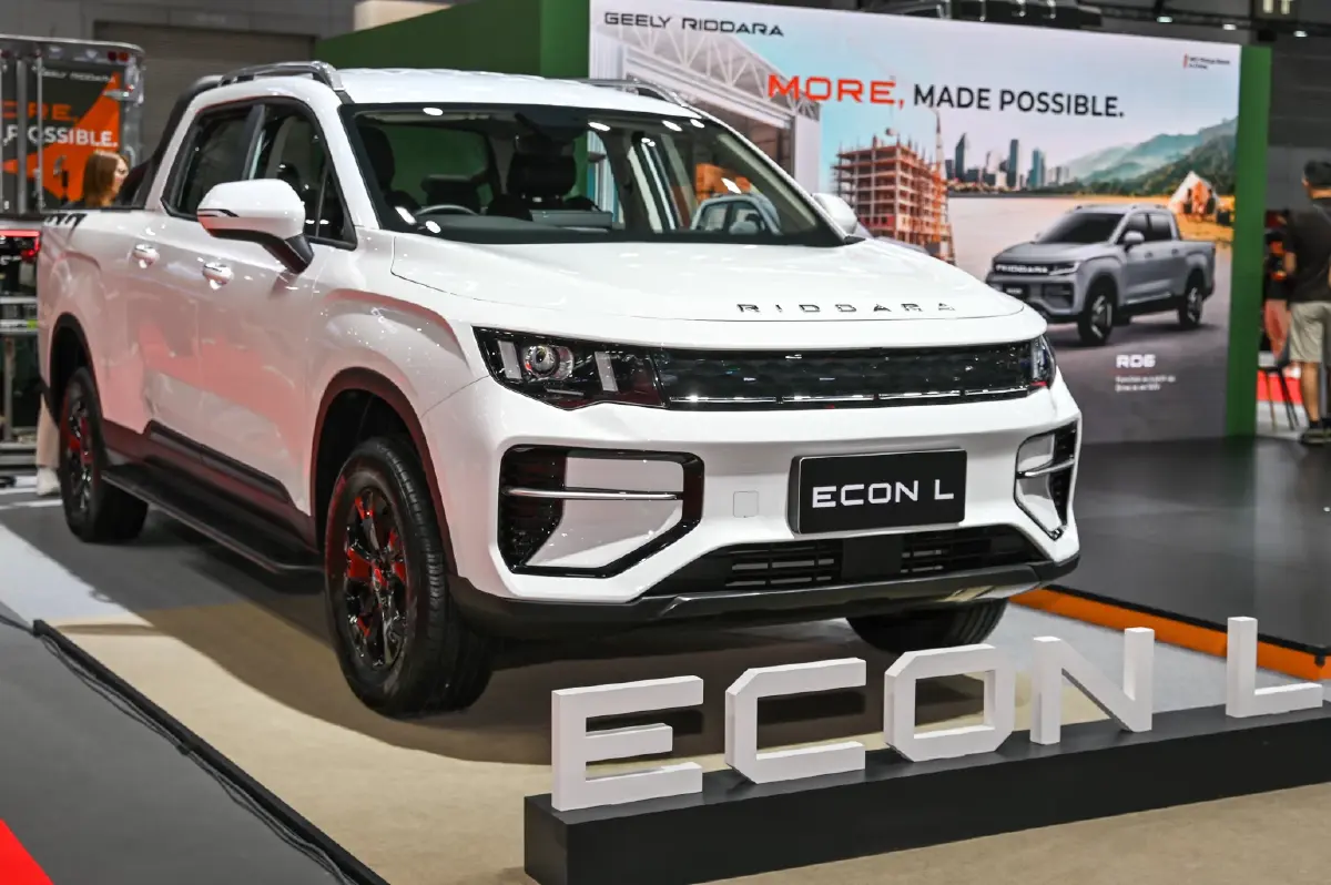 GEELY RIDDARA เปิด ECON L กระบะไฟฟ้ารุ่นใหม่ ขยายฐานธุรกิจ