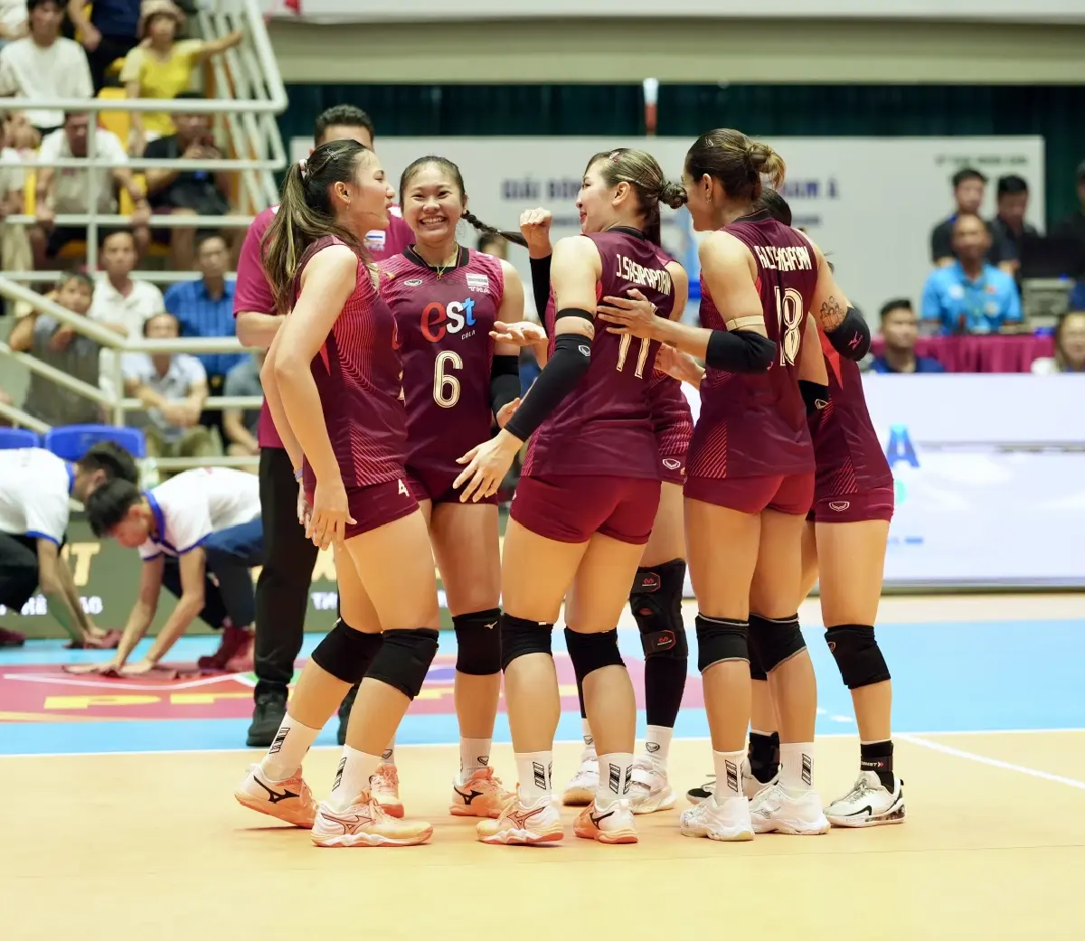 นักตบสาวไทยตบดับเวียดนาม 3-0 คว้าแชมป์ SEA V Cup 2026 สนามแรก
