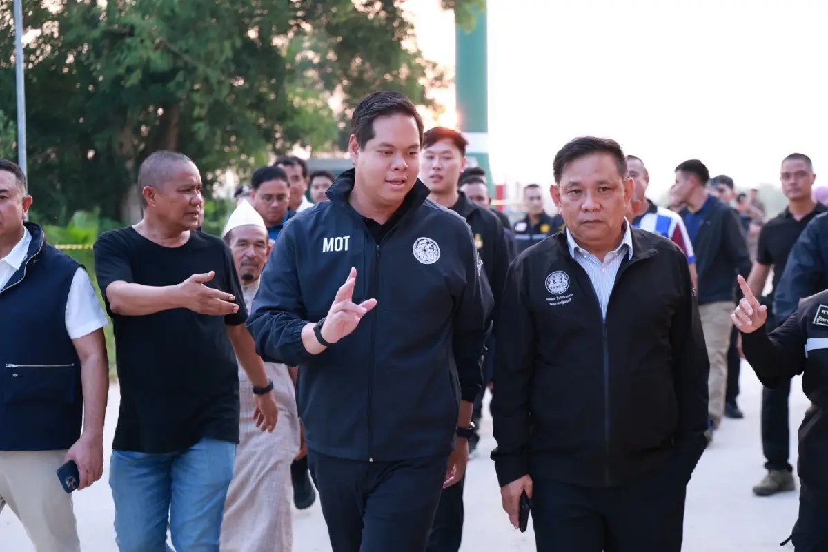 “สรรเพชญ” ลงพื้นที่ด่วนปัตตานี ตรวจความเสียหาย หลังเกิดความไม่สงบ