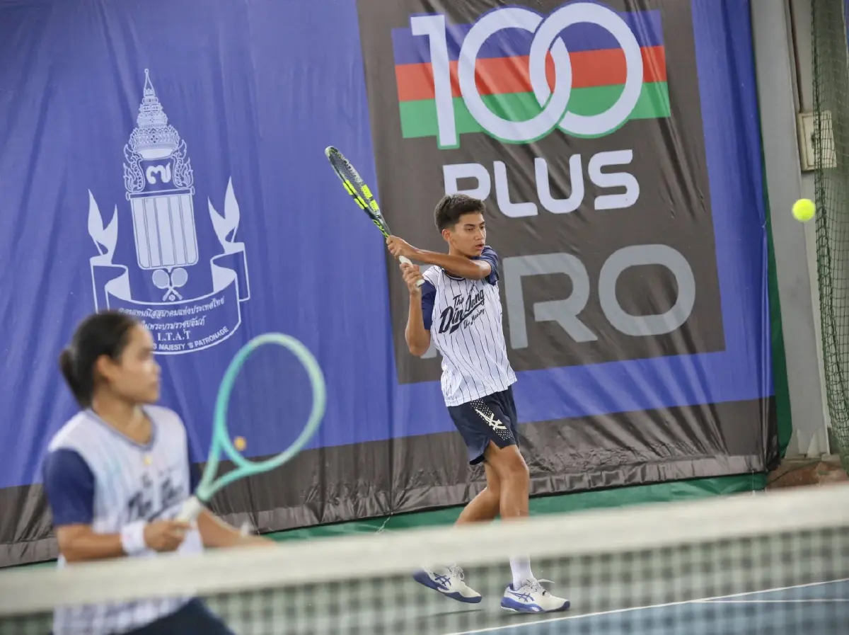 ท่าดินแดงผงาดแชมป์ถ้วย C เทนนิส 100 พลัส ไทย ลีก 2026 รับ6 หมื่นบาท