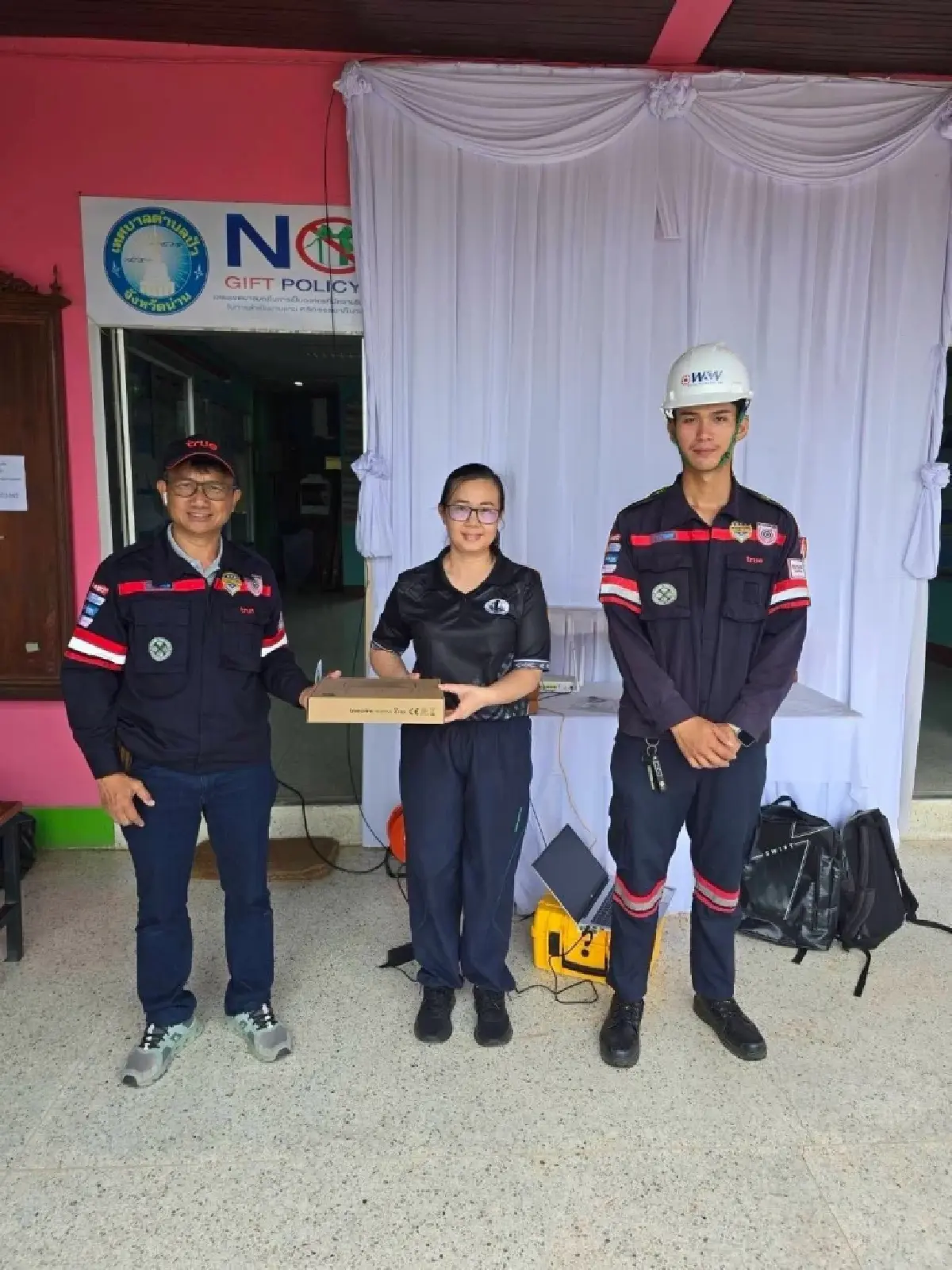 ทรู เร่งติด WiFi ฟรี รพ.-ศูนย์อพยพ พร้อมเสริมสัญญาณช่วยน้ำท่วม น่าน-เฝ้าระวัง จ.ตาก 24 ชม.