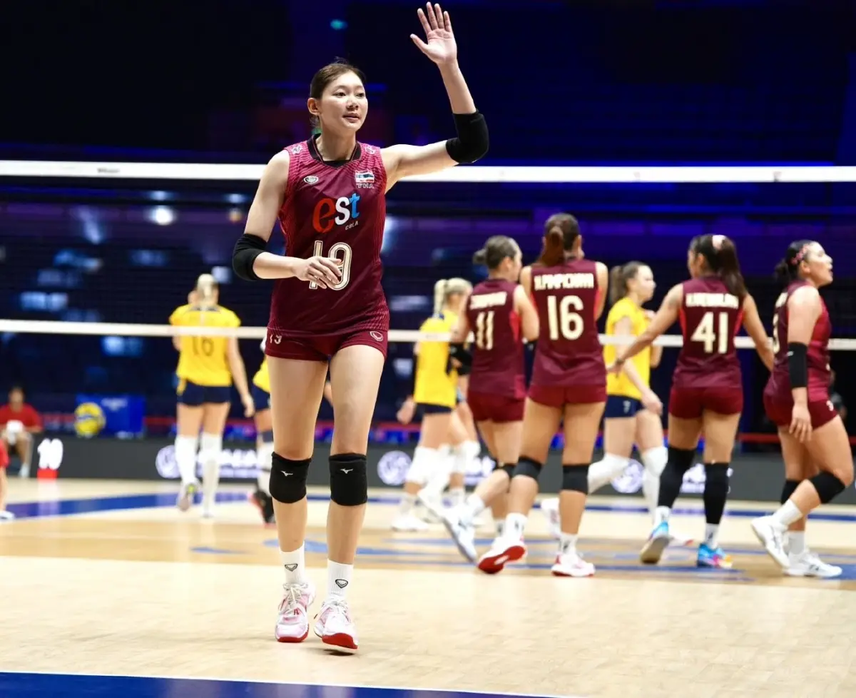 ผลวอลเลย์บอลหญิงไทย ชนะ คาซัคสถาน 3-1 เซต ลิ่ว 8 ทีมจ่าฝูงศึกชิงแชมป์เอเชีย
