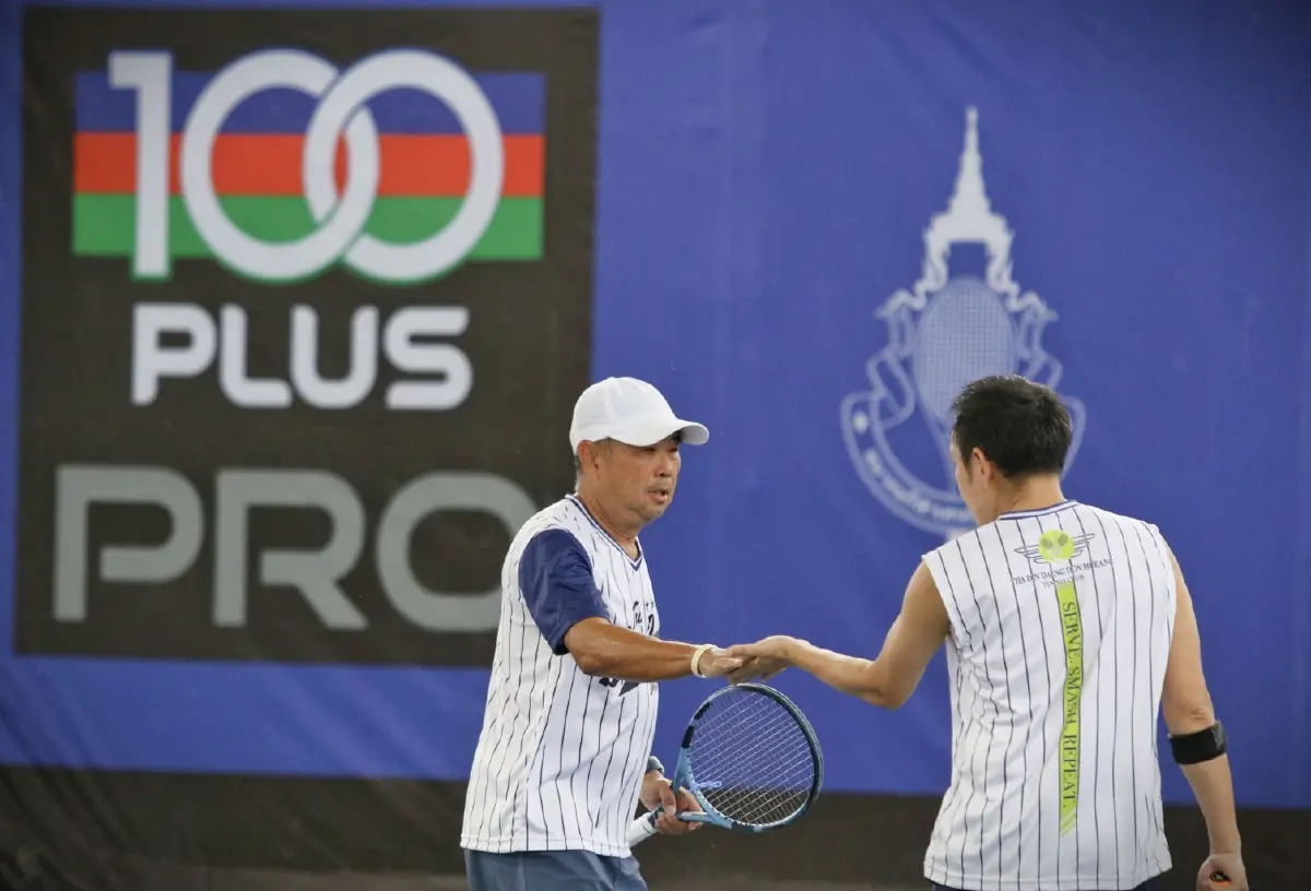 ท่าดินแดงผงาดแชมป์ถ้วย C เทนนิส 100 พลัส ไทย ลีก 2026 รับ6 หมื่นบาท