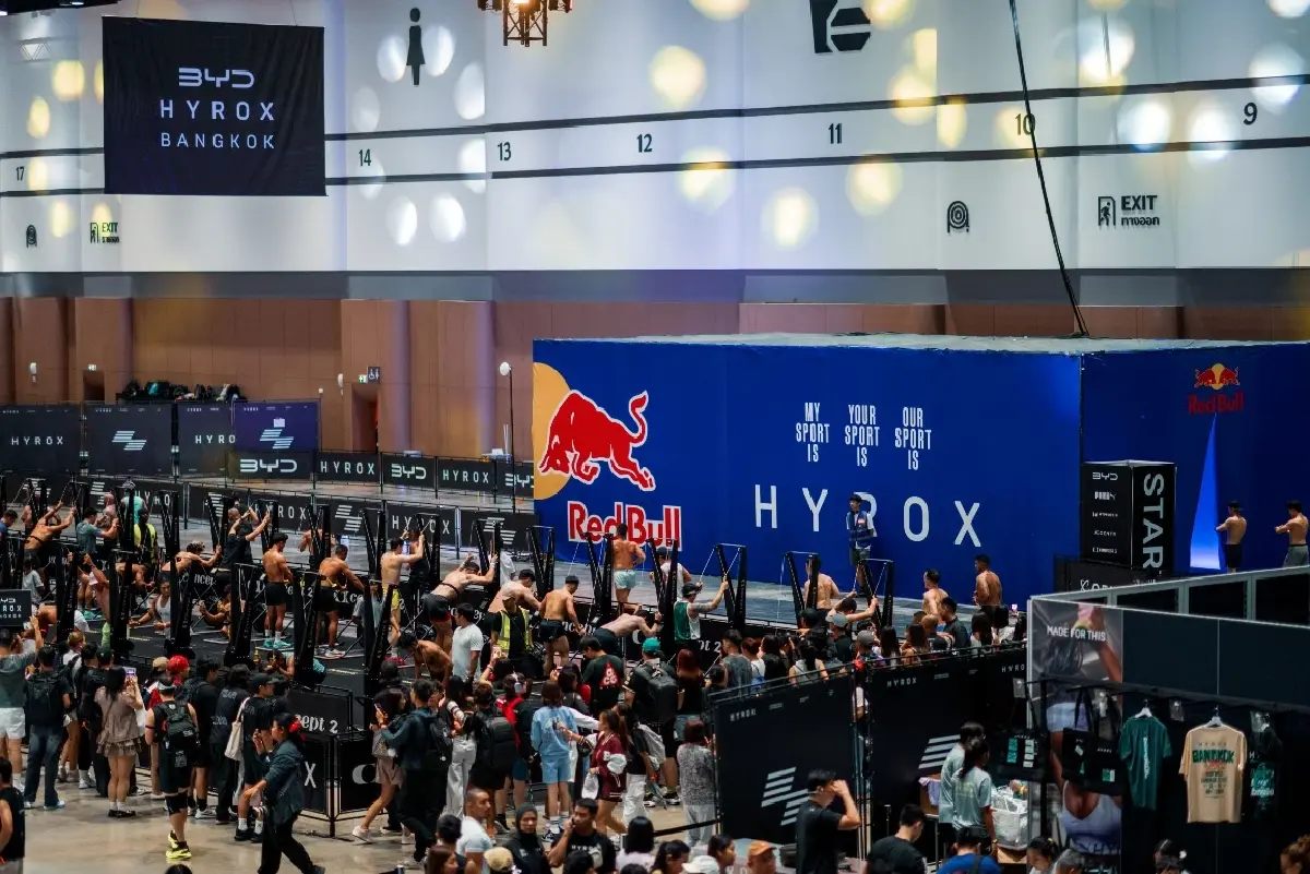 BYD HYROX Bangkok ทุบสถิติเอเชีย นักกีฬา 2 หมื่นคน ดันไทยฮับฟิตเนสโลก
