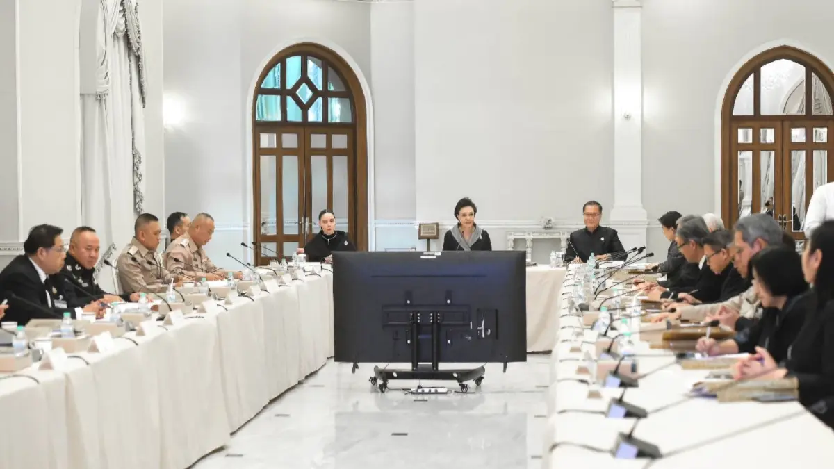 รองนายกฯ ศุภจี ประชุม คก.จัดสร้างพระเมรุมาศฯ เผยงานคืบหน้าตามแผนและสมพระเกียรติ
