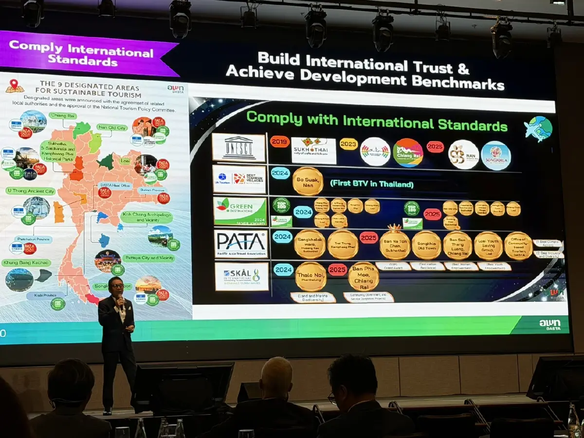 ปลื้ม อพท. คว้า 4 รางวัล PATA Gold Awards 2026 สะท้อนเทรนด์ท่องเที่ยวยั่งยืนโลก