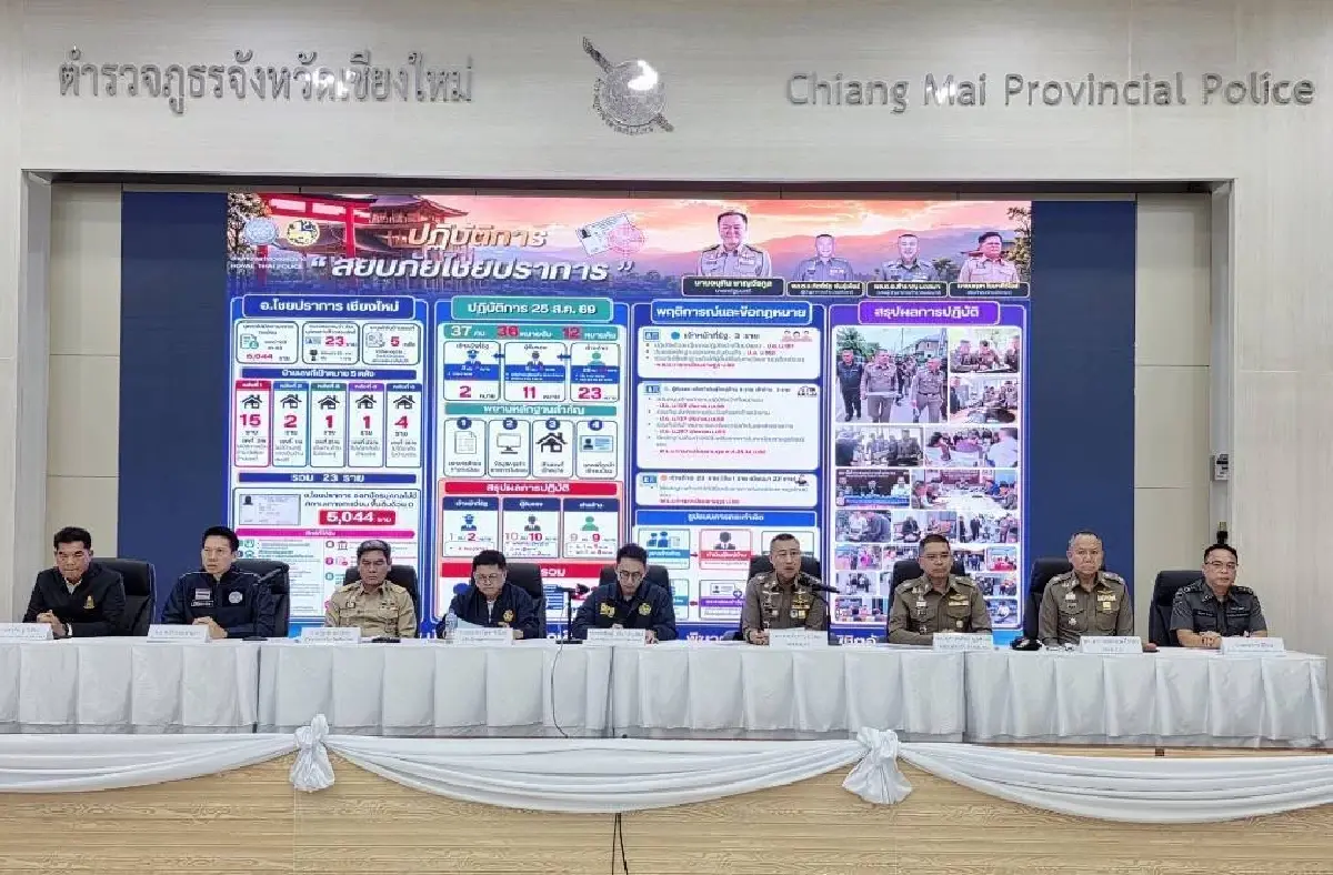 กวาดล้างขบวนการสวมสิทธิ์ทะเบียนราษฎร  อ.ไชยปราการ รวบอดีตปลัด - ต่างด้าว