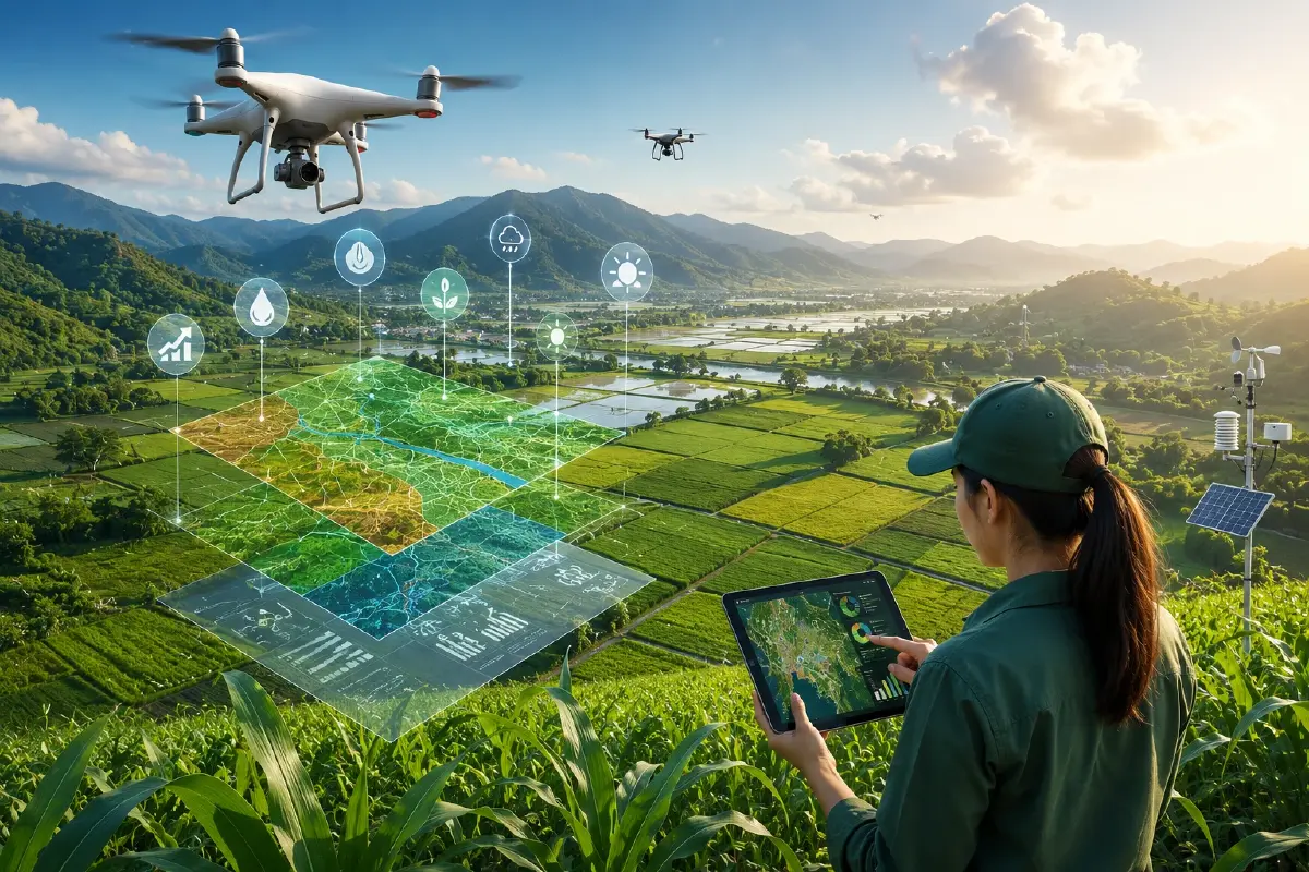 "Agri-Map 2" จากแผนที่หลายใบ สู่ “One Map” สมองกลางของเกษตรไทย