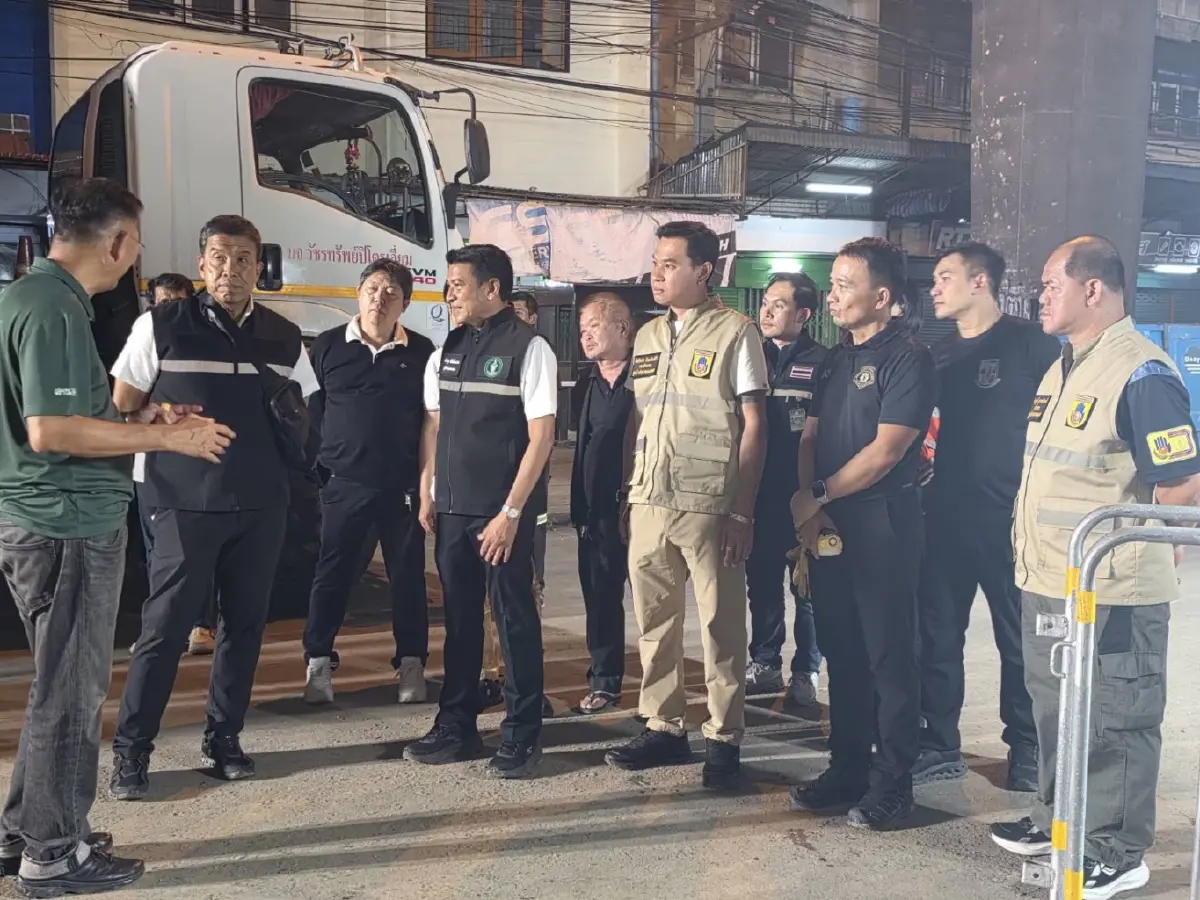 ชัชชาติ เผยไร้คราบน้ำมันคลองเตยเพิ่ม ยืนยันไม่เกี่ยว Data Center