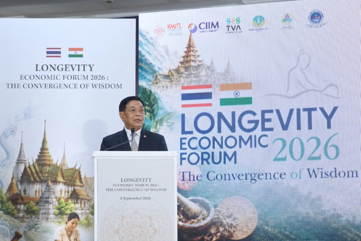 ไทยผนึกอินเดียจัด Longevity Economic Forum 2026 ดันเศรษฐกิจอายุยืน 3 ล้านล้านบาท