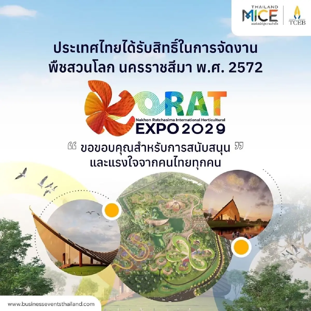 จาก "มหกรรมพืชสวนโลก" สู่มรดกเมือง โคราชจะรอดกับดัก “สร้างแล้วจบ” ได้หรือไม่?