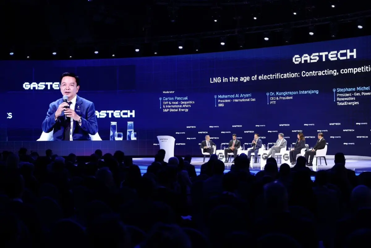 PTT ปักหมุดเกมพลังงานโลก ดัน LNG 15 ล้านตันปี 2035 รับมือภูมิรัฐศาสตร์ - Energy Transition
