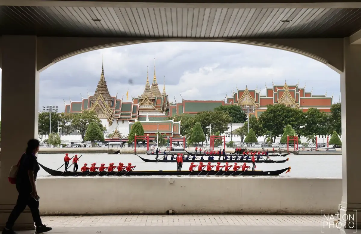 เริ่ม 8 ก.ย. กองทัพเรือ เปิดจองบัตรชมขบวนพยุหยาตราทางชลมารค 2569