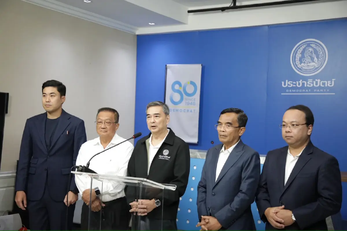 ประชาธิปัตย์ค้านมติคดีฮั้วสว. พร้อมช่วยผู้เสียหายฟ้อง กกต. ม.157