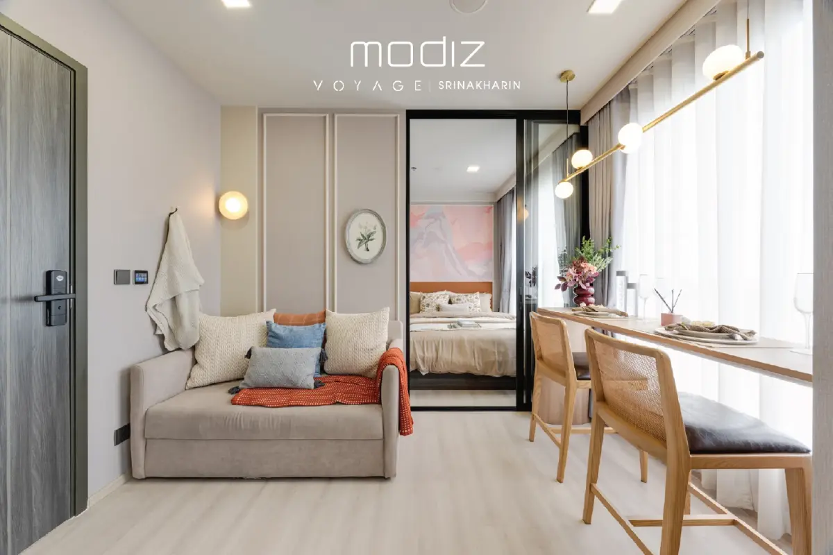 AssetWise เปิดตัว Modiz Voyage ศรีนครินทร์ คอนโด Life & Business เริ่ม 2.39 ล้าน