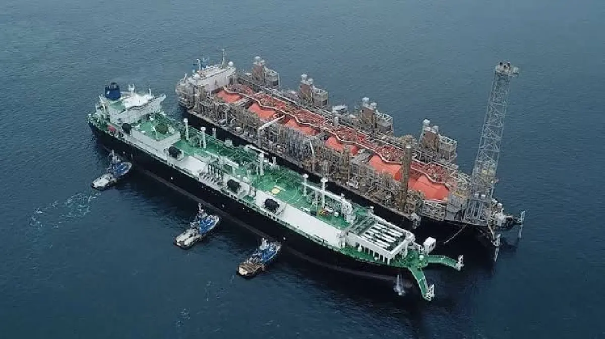 FLNG Hilli Episeyo โครงการดัดแปลงเรือ LNG เป็น FLNG ลำแรกของโลก. Source: Baird Maritime