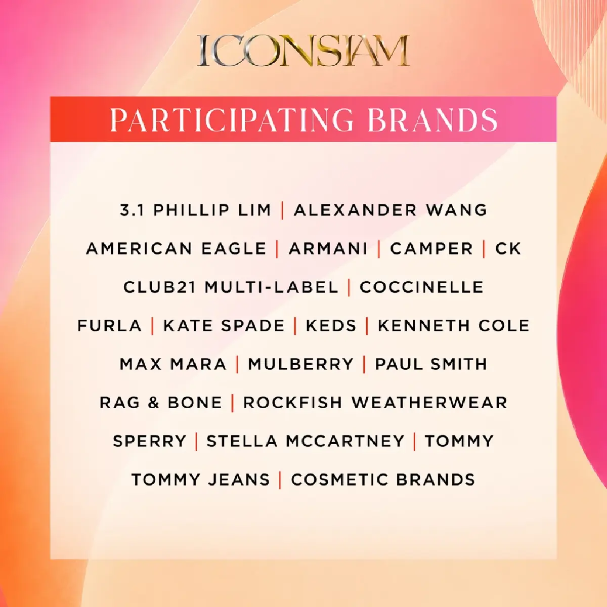 ไอคอนสยาม จัดงานมหาปรากฏการณ์แฟชั่นเซลล์แห่งปี  “ICONSIAM Friends & Family Sale 2026”