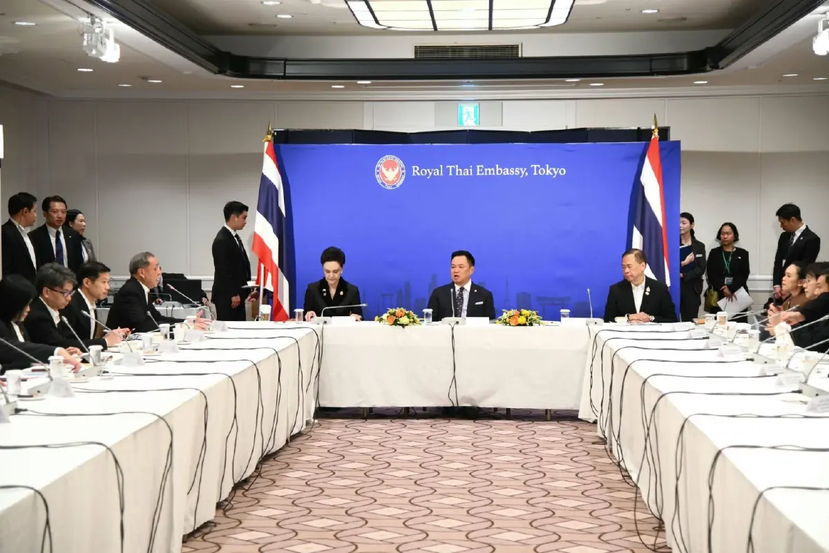 “อนุทิน” ชูไทย-ญี่ปุ่นสู่ “หุ้นส่วนเศรษฐกิจ” รุกลงทุนอุตสาหกรรมอนาคต
