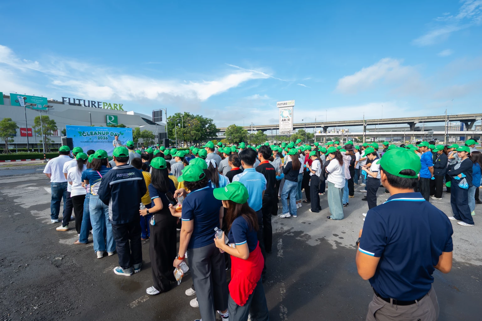 ฟิวเจอร์พาร์ค-สเปลล์ จับมือโนโวเทลและพันธมิตรจัด “Cleanup Day 2026” มุ่งพัฒนา Future City Rangsit