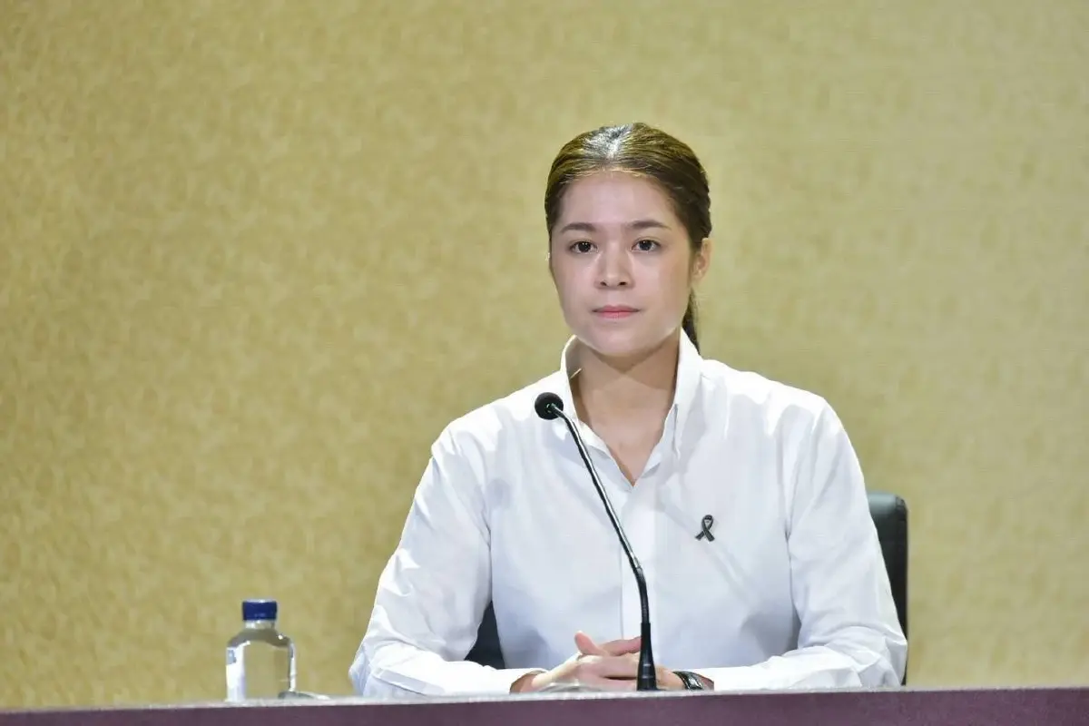 พลอยทะเล ลักษมึแสงจันทร์ รองโฆษกประจำสำนักนายกรัฐมนตรี