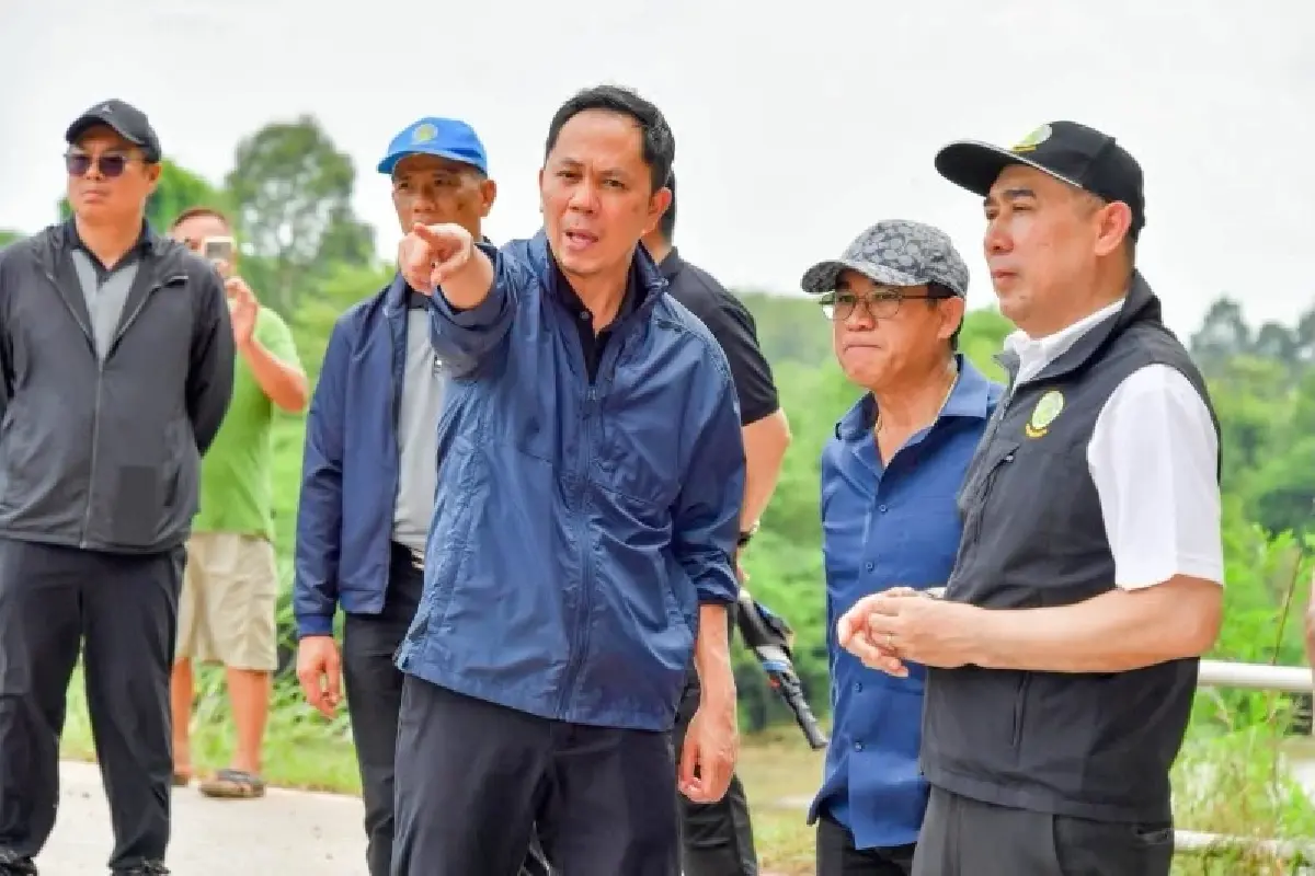 เลขา รมว.เกษตรฯ ควงอธิบดีกรมชลฯ ลงระยอง สั่งซ่อมอ่างคลองระโอกด่วน