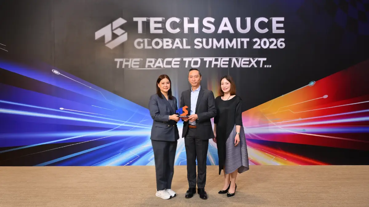 ไทยเครดิต คว้า The Sauciest Brand for Better Planet จาก Techsauce Awards