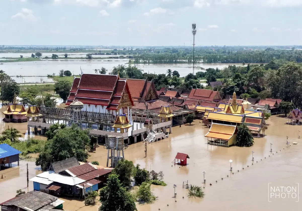 เจ้าพระยาระบาย 2,500 ลบ.ม./วินาที เตือน กทม. น้ำย้อนท่อ จับตาน้ำแม่กลอง