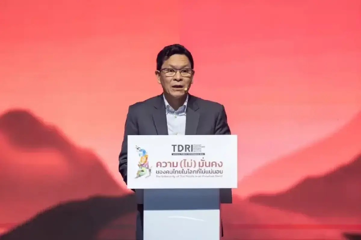 TDRI เตือน 3 วิกฤตบั่นทอนชีวิตคนไทย งานหด รายได้เหลื่อมล้ำ รัฐไม่น่าพึ่ง